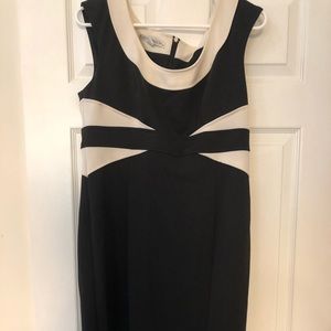 Black and white dress